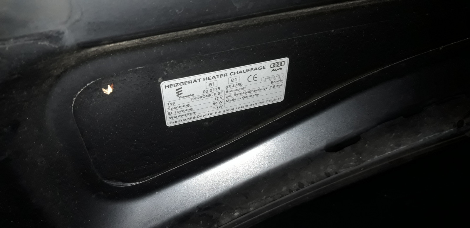 Zusatzheizung Fehler 1207