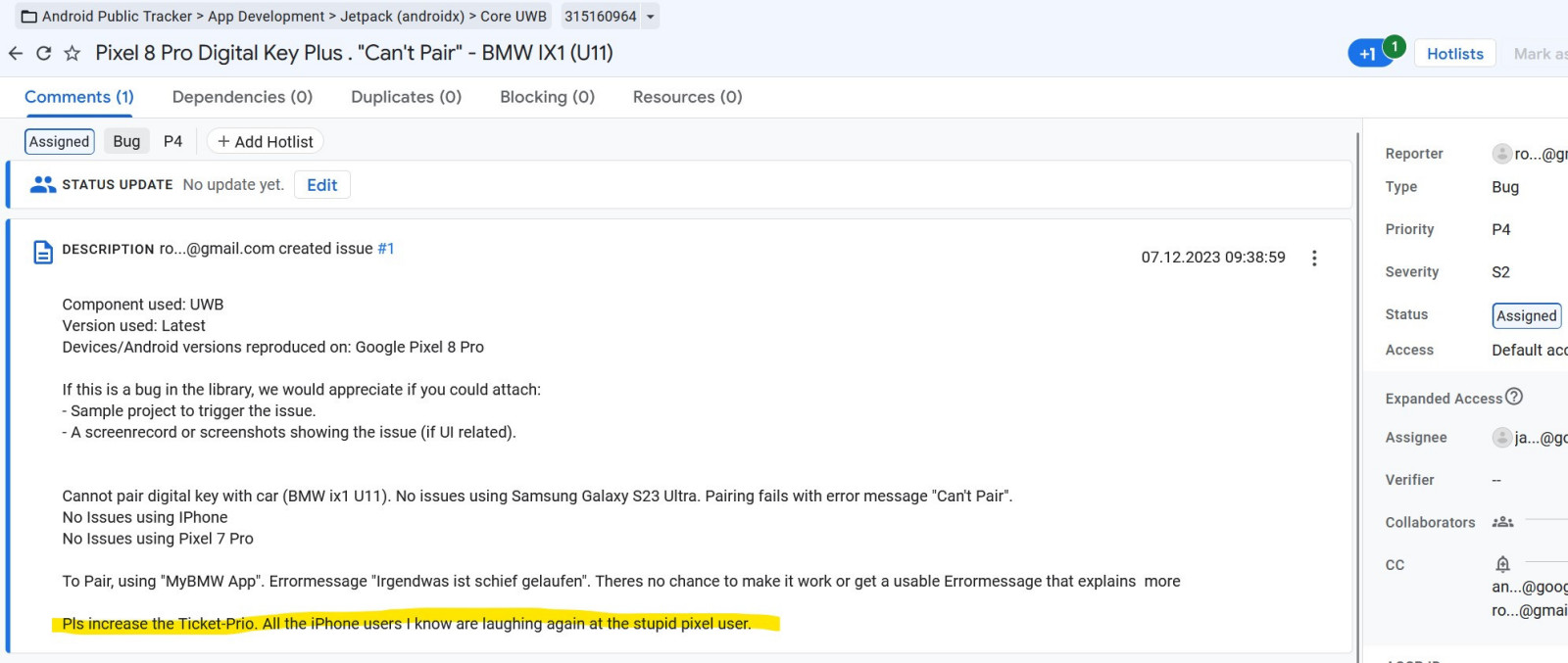 Pixel 8 Pro und Digital Key