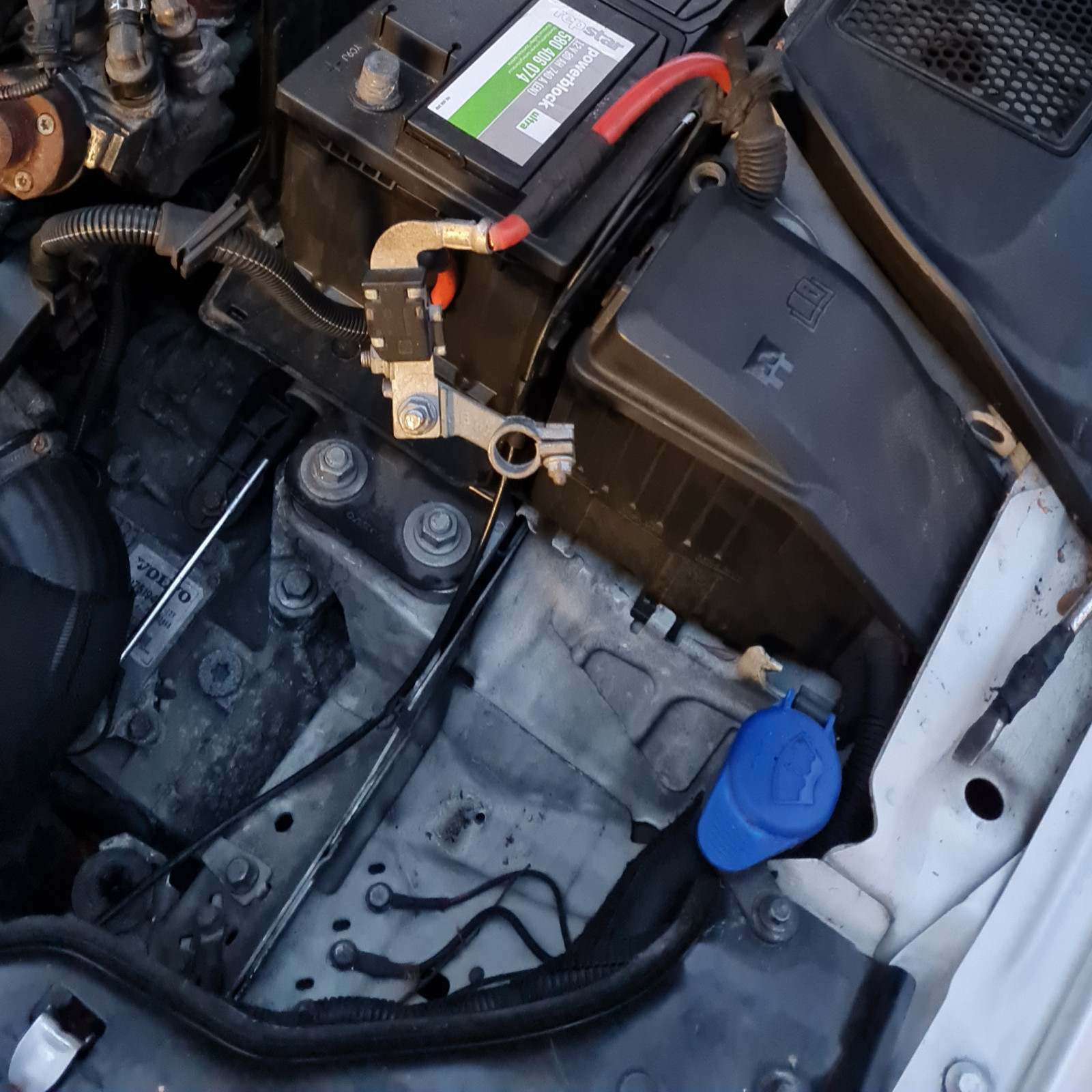 Sicherungskasten wieder festziehen