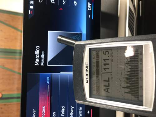 Schalldruck/Frequenzverteilung