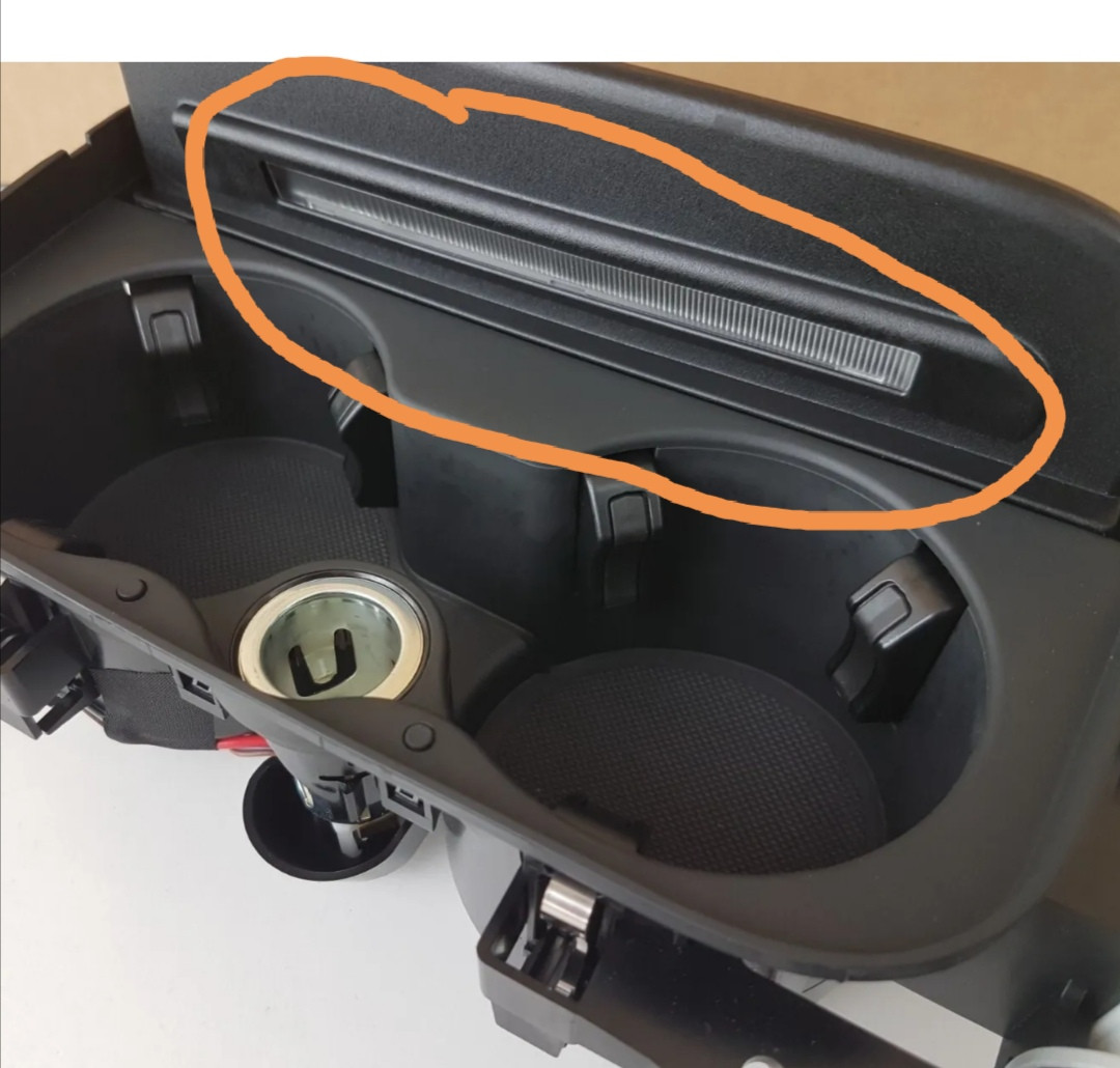 Beleuchtung Getränkefach Halter