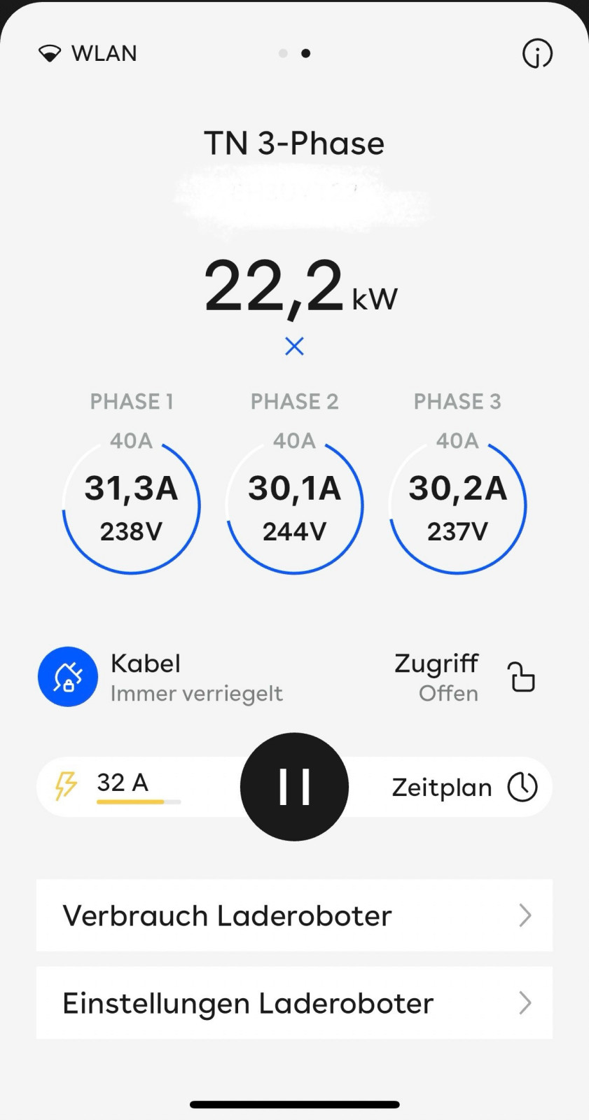 Kontakte am Ladeanschluss reinigen