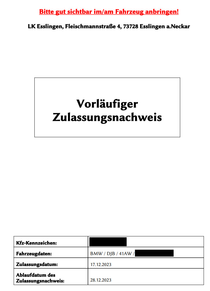 Wartezimmer i4: Lieferzeiten, Lieferstatus, Zulassung …