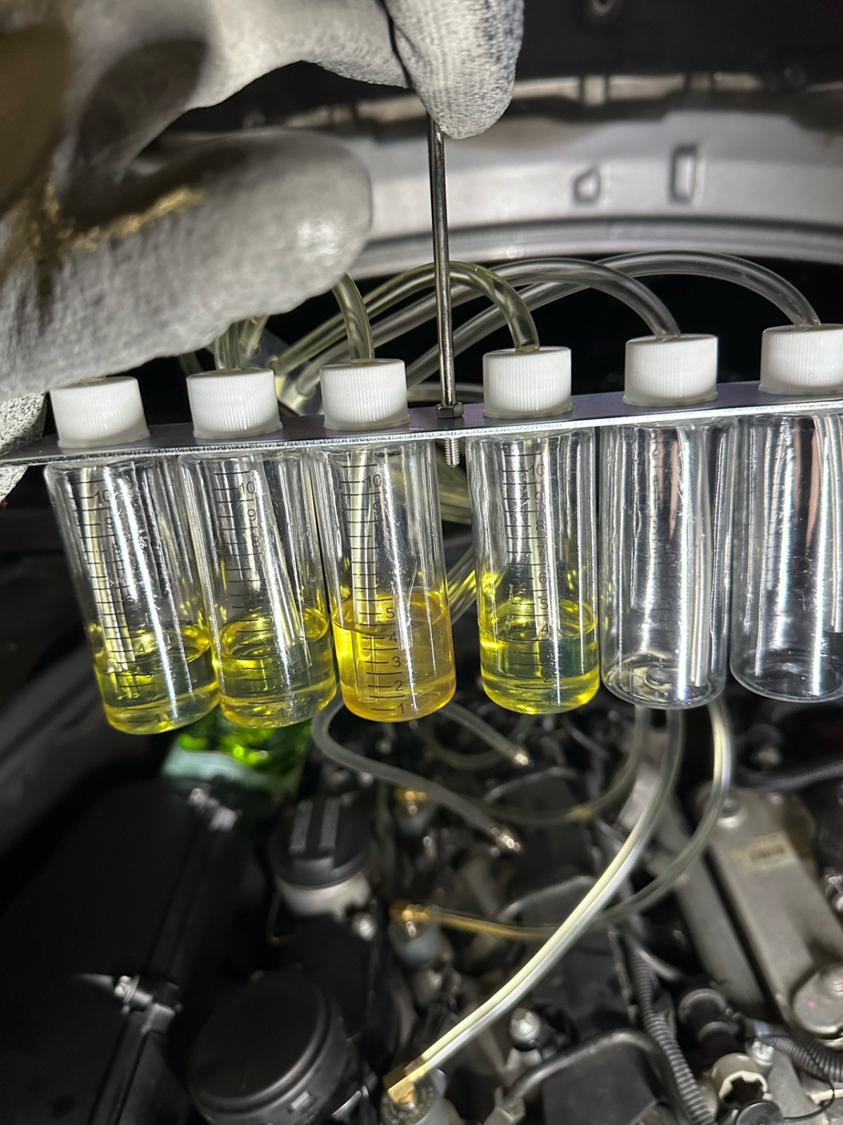 Nageln und unrunder Leerlauf vorallem im kalten Zustand, Injektoren oder Hochdruckpumpe? (Rücklaufme