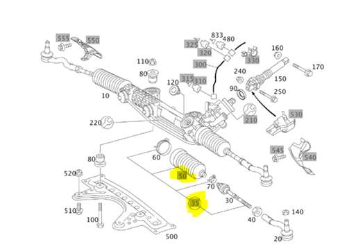 Ausschnitt aus dem Teilekatalog