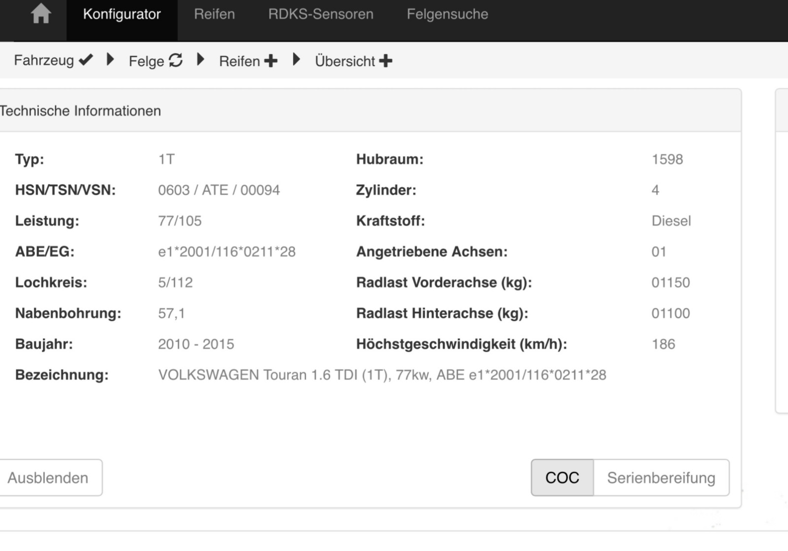 Werkstatt bring falsche Reifan an. TÜV sagt nein. Werkstatt sagt "Kauf neue Reifen".