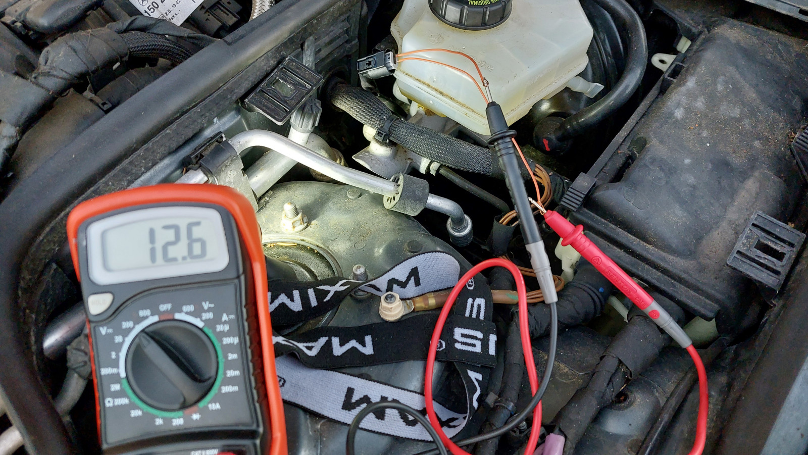 Meldung Bremsflüssigkeit stand prüfen