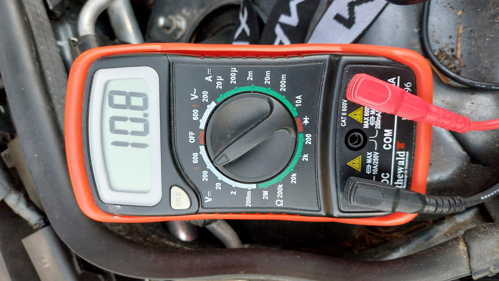 Meldung Bremsflüssigkeit stand prüfen