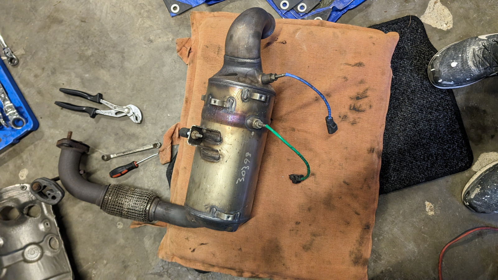 Abgastemperatursensor DPF Fiesta 1.6 TDCI