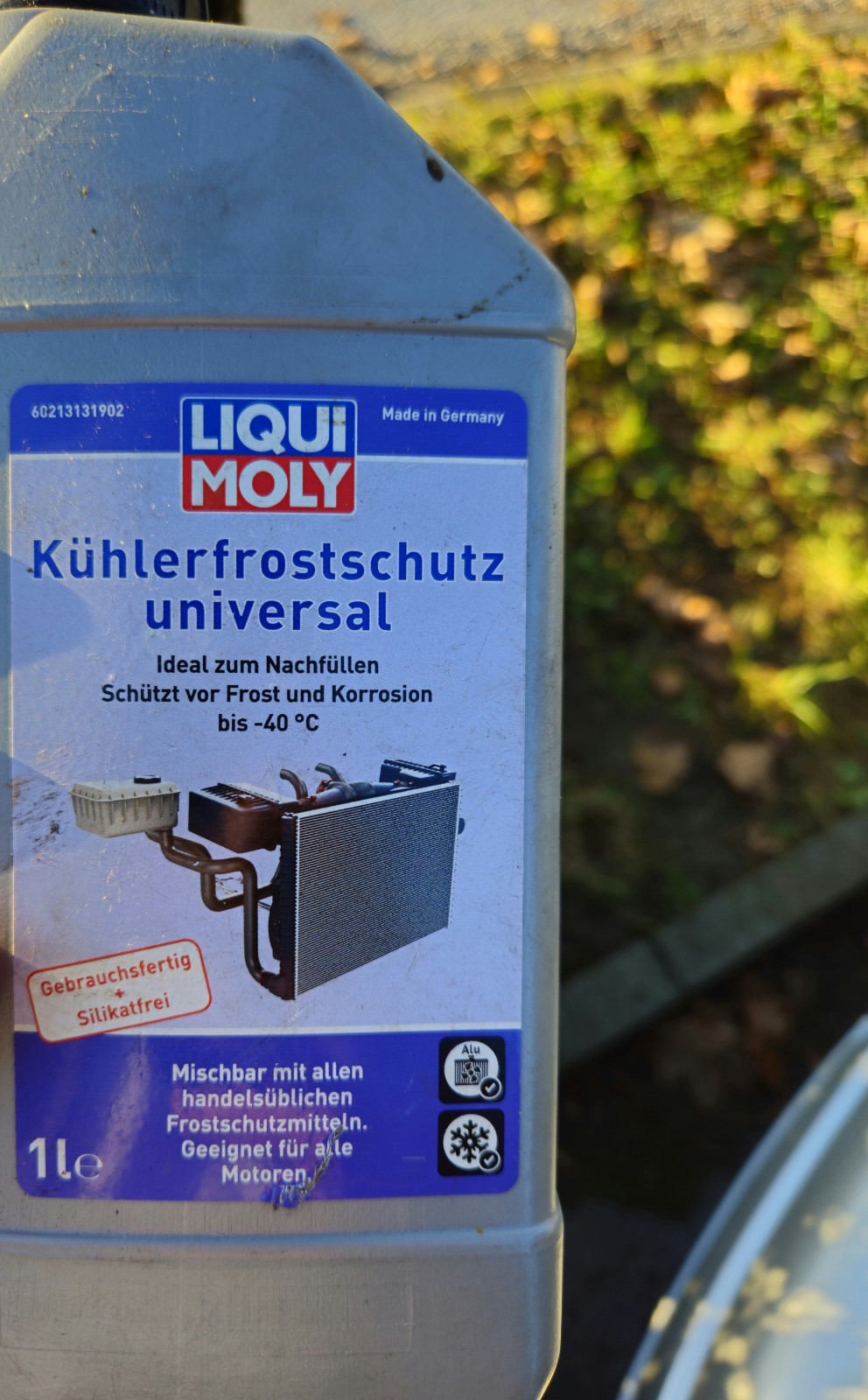 Kühlerfrostschutz ohne mischen