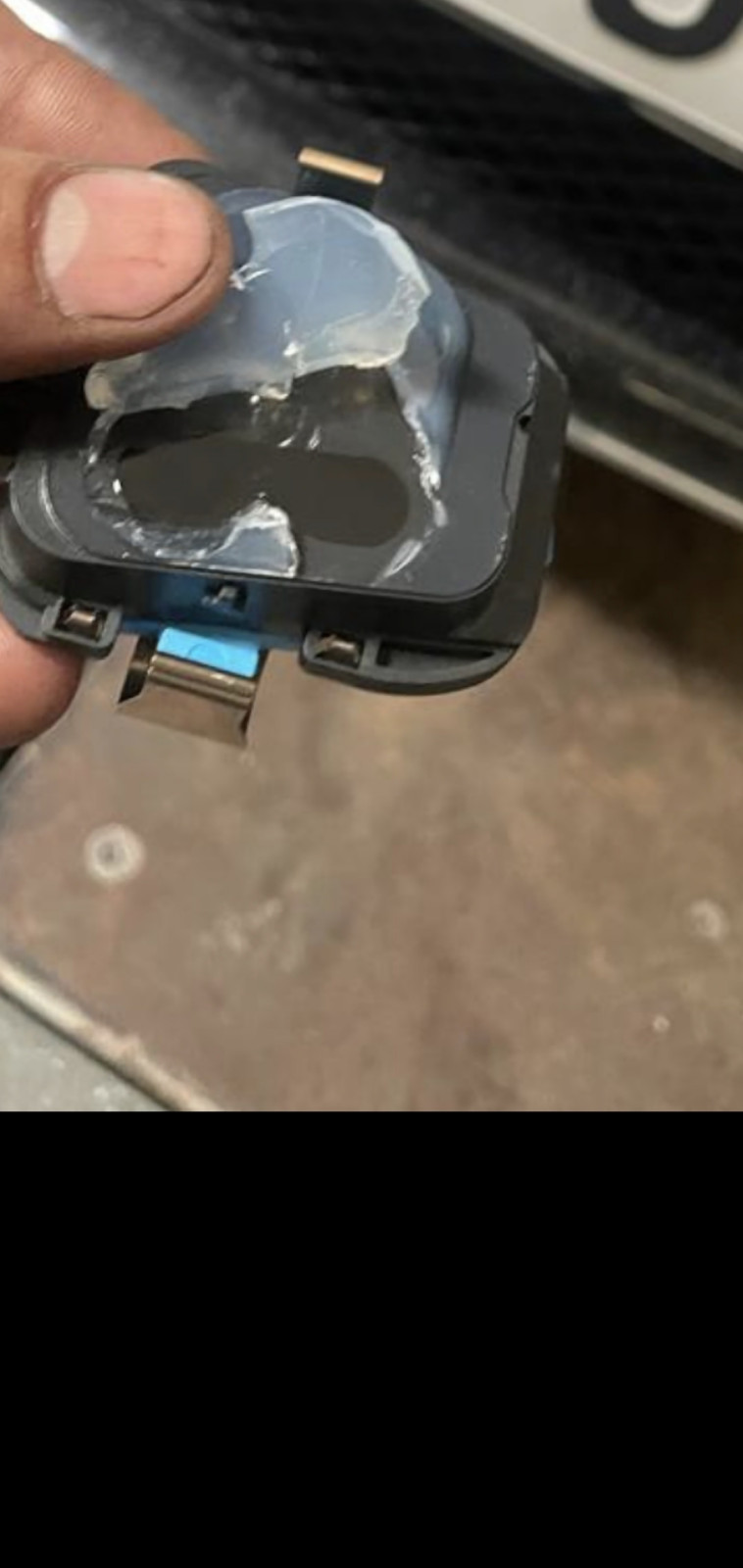 Kombiinstrument spiegelt sich in neuer Windschutzscheibe W222 S350