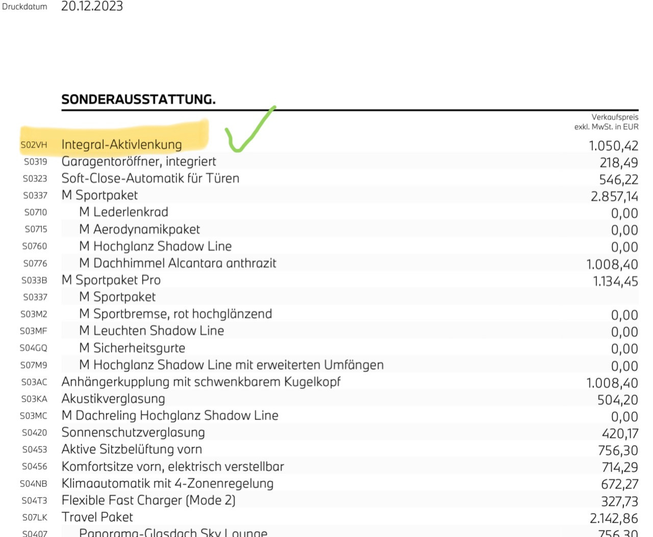 Neuer X5 ab wann wieder Integral-Aktivlenkung?