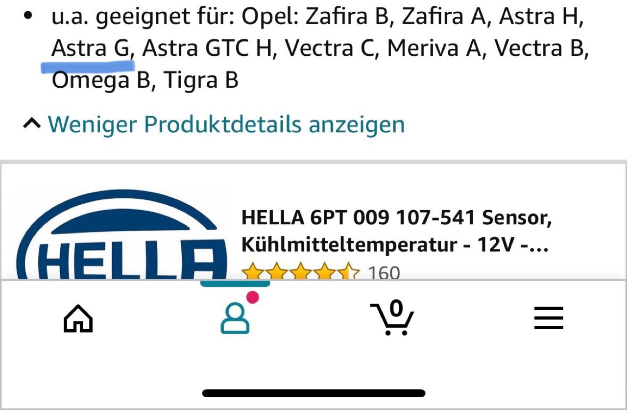 Hohe Wassertemperatur (Überhitzung?)