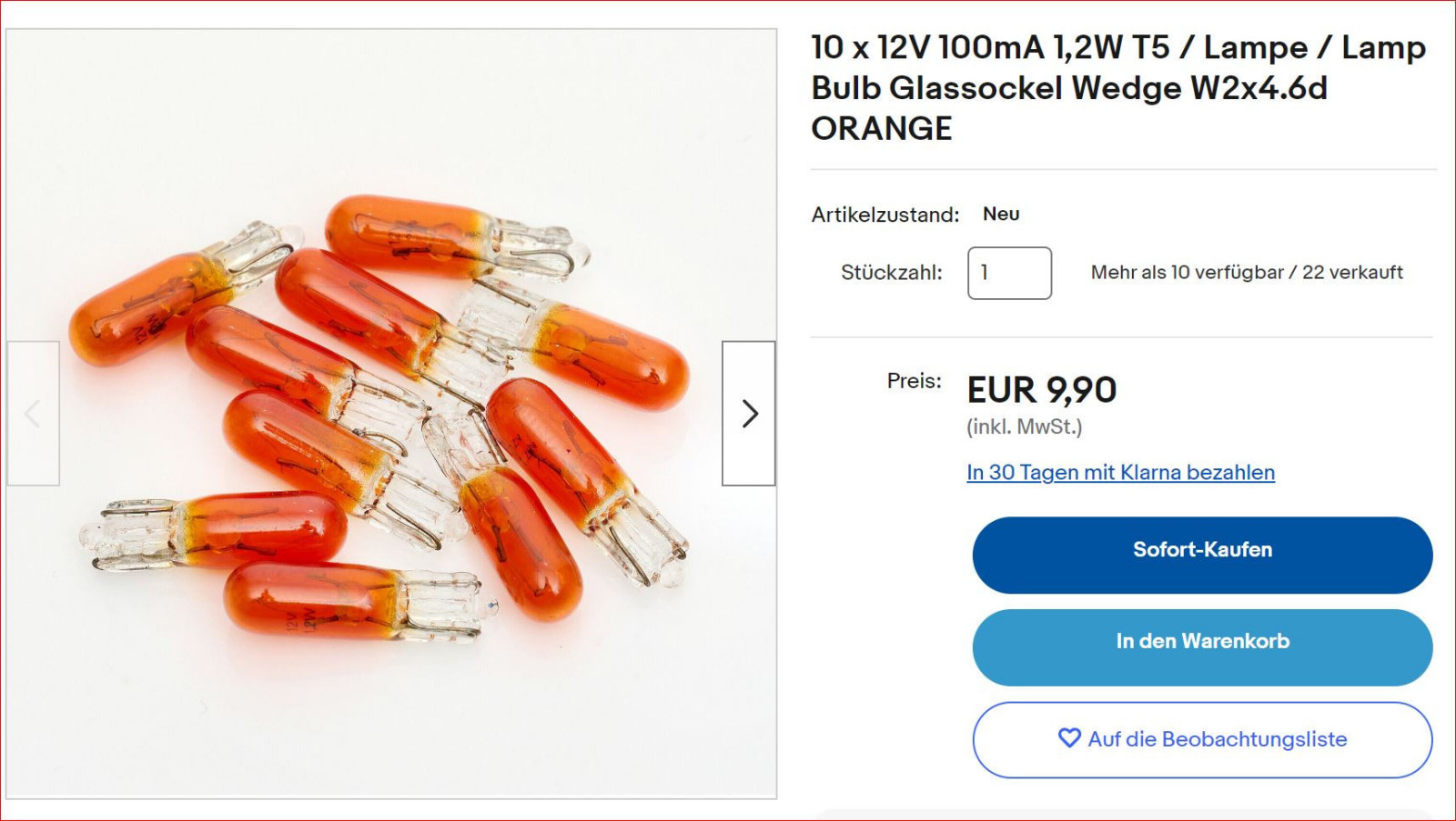 Glassockelbirnen Aussenspiegel