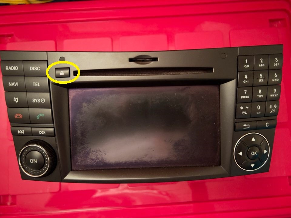 Firmware und Navigationssoftware COMAND APS NTG 2.5