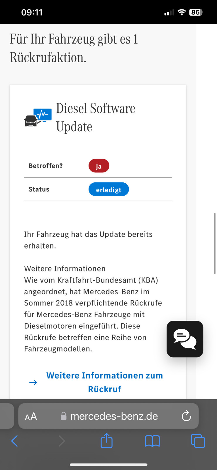 Schon wieder, Manipulation an der Abgasreinigungsanlage der Diesel
