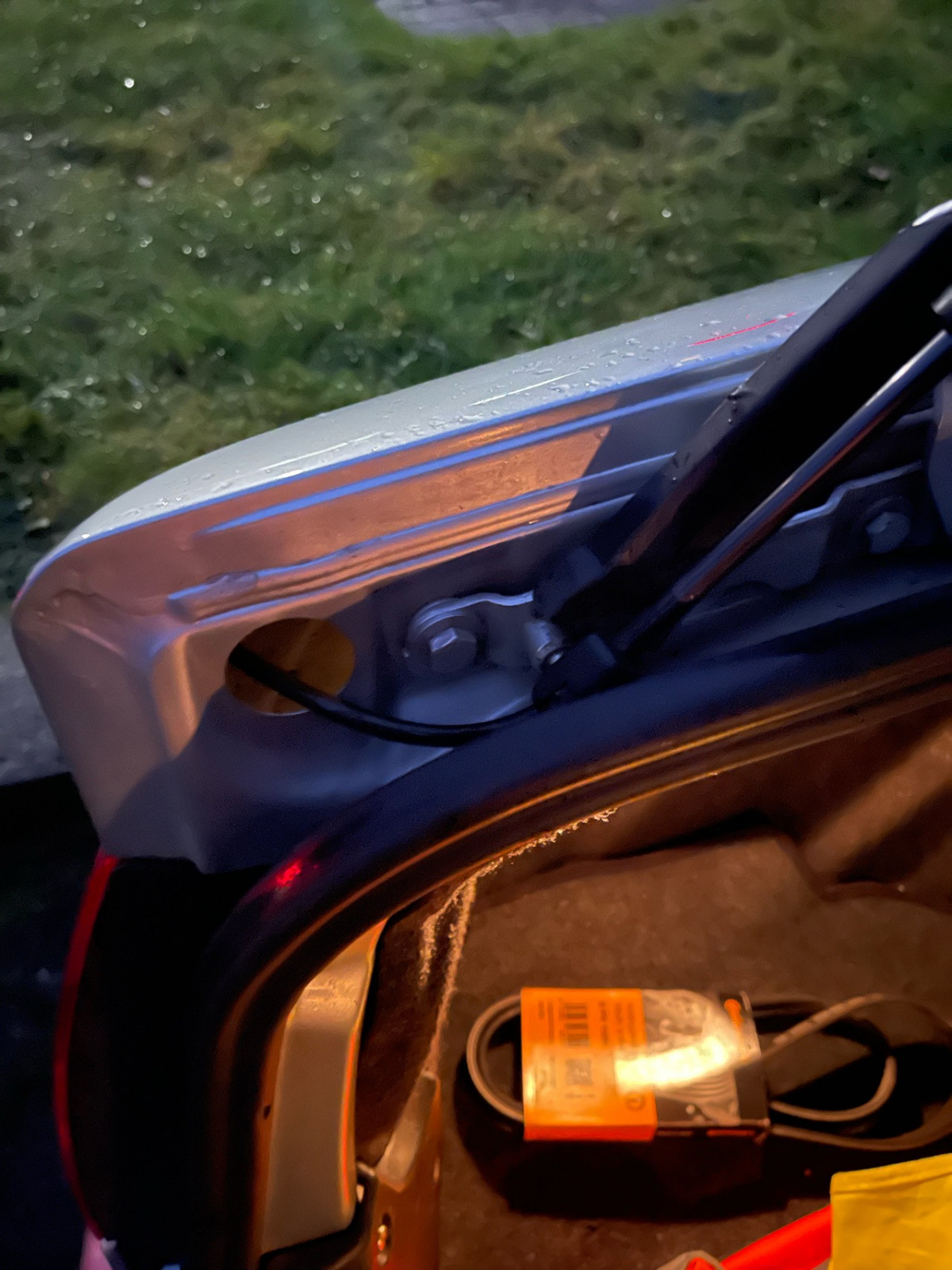 Schimmel im Kofferraum