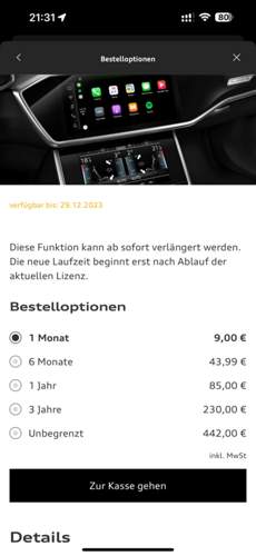 FOD Smartphone Interface