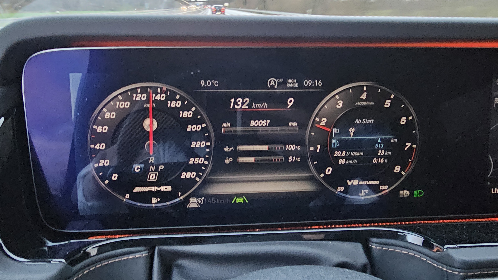 G63 AMG W463a Bj 21 hat thermische Probleme,