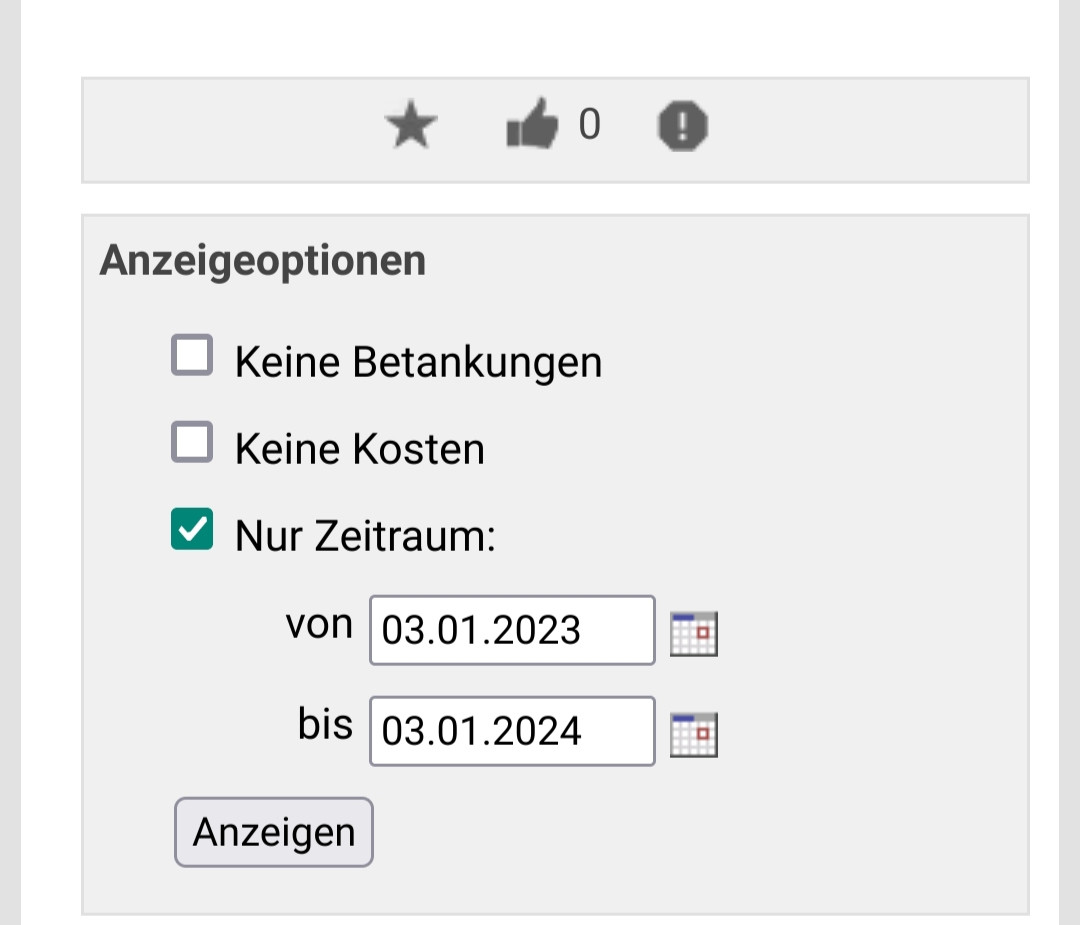 My BMW-App: Meine Fahrten