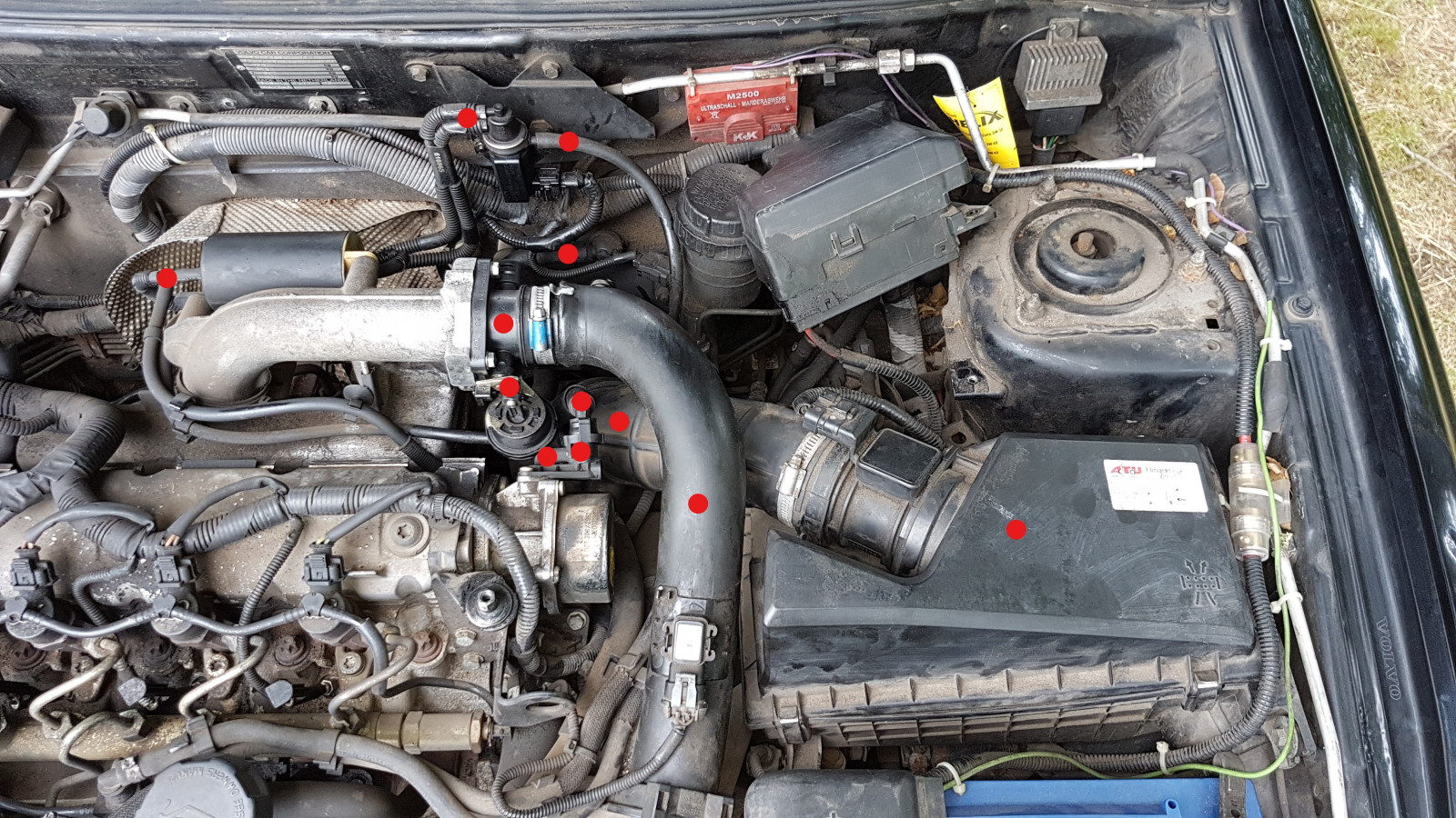 Volvo S40 keine Leistung unter 2000rpm