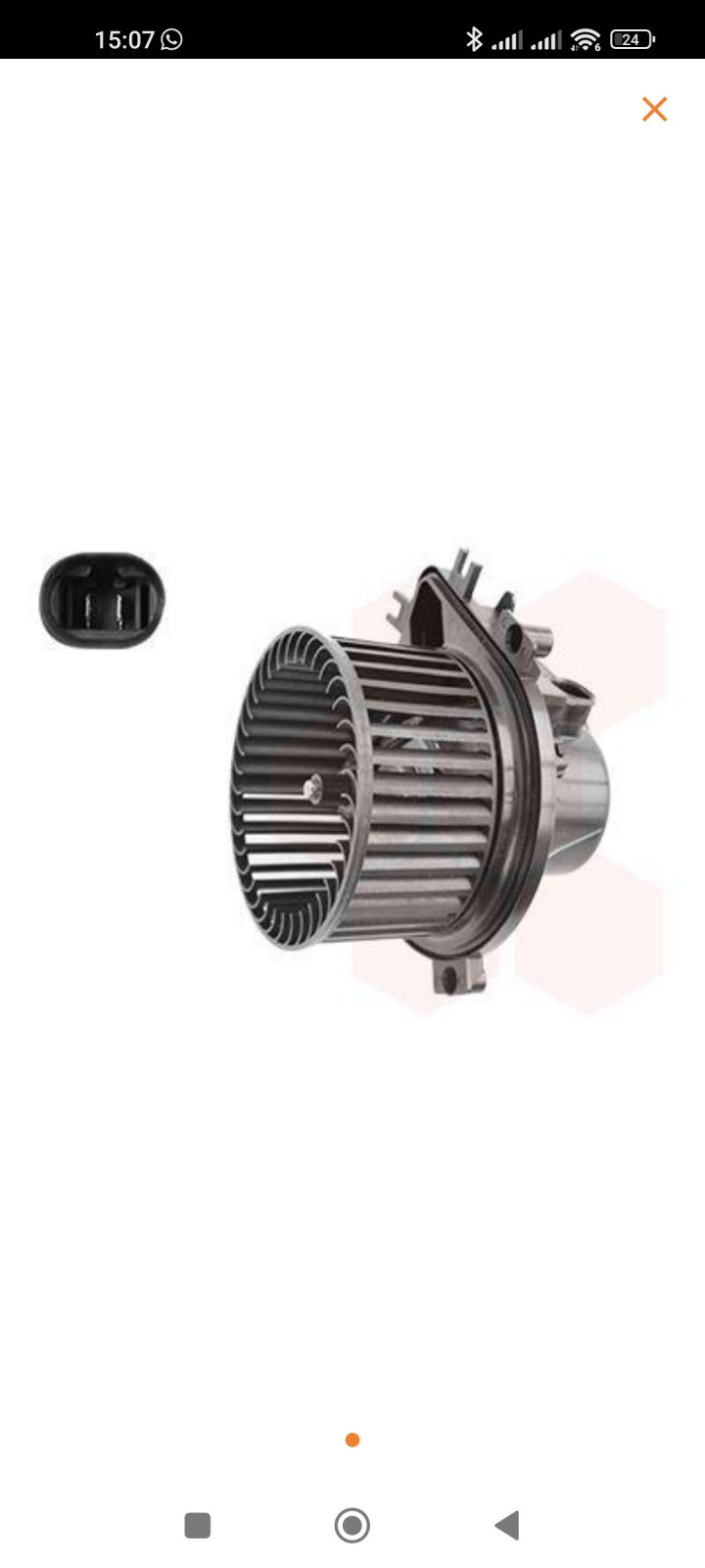 Mini R50 Heizungsgebläse