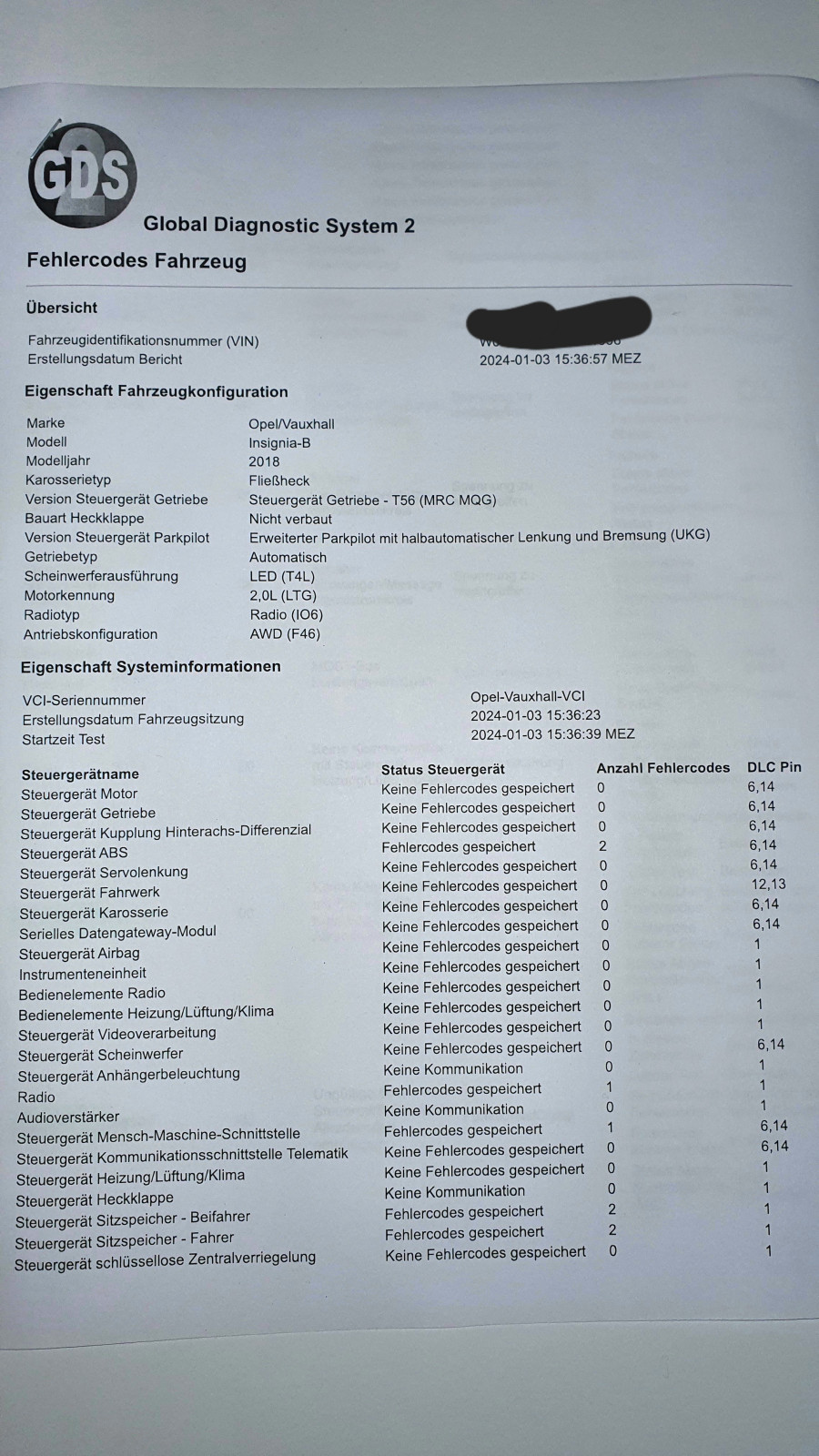 Wartung-Allradantriebssystem