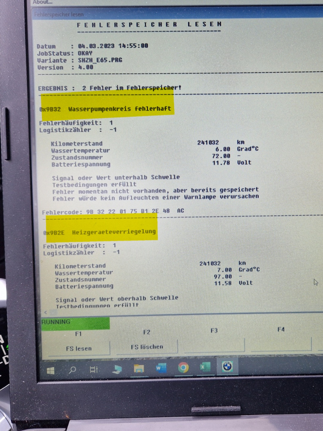 Standheizung Umwälzpumpe und Batterie getauscht. Funktioniert trotzdem nicht.