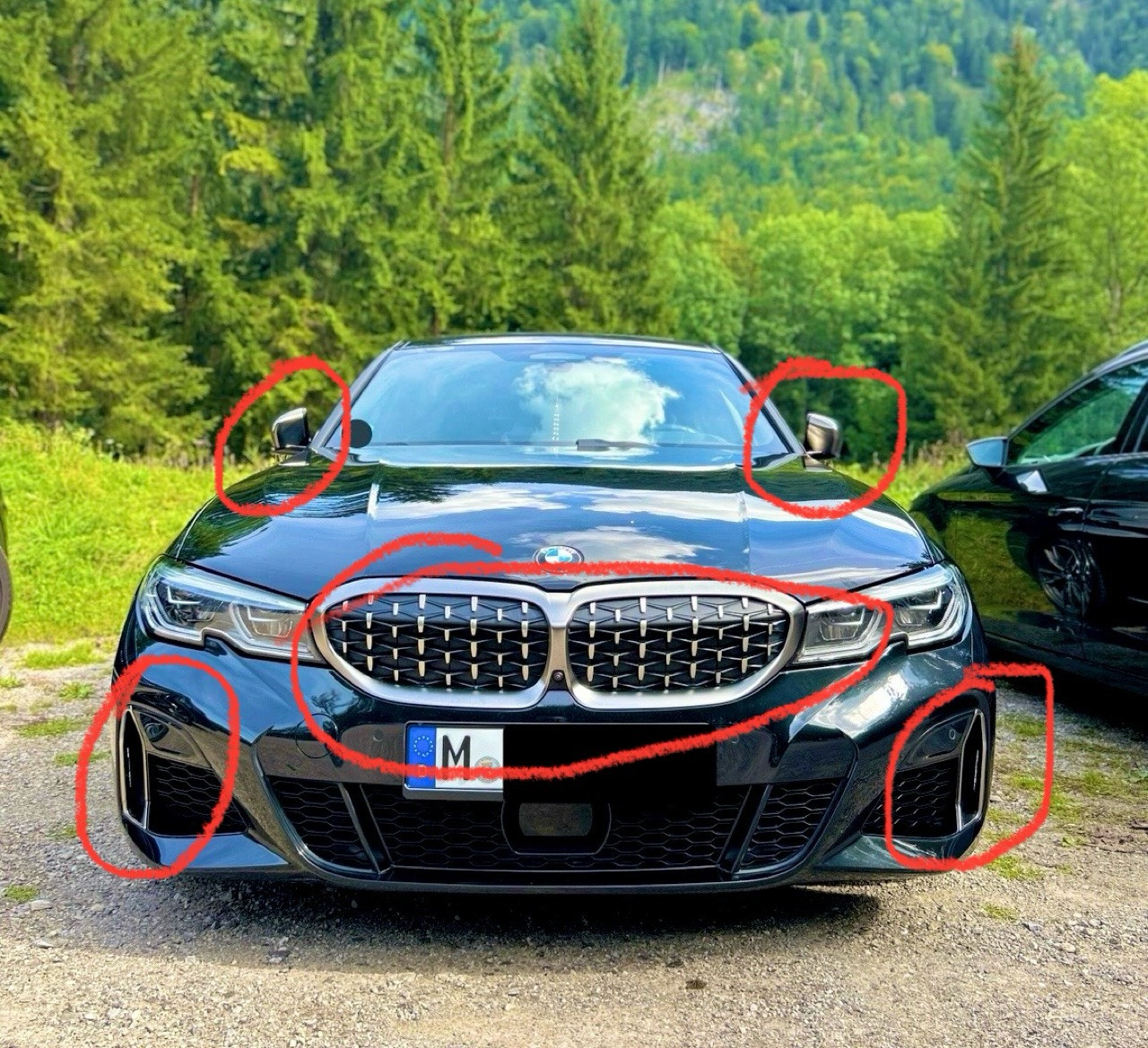 M340i Spielkappen: auf welche Farbe?