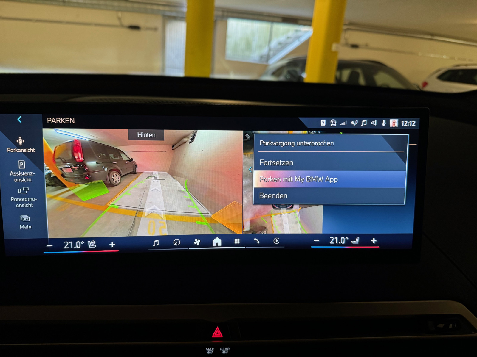 Parking Assistant Professional - Steuerung via App