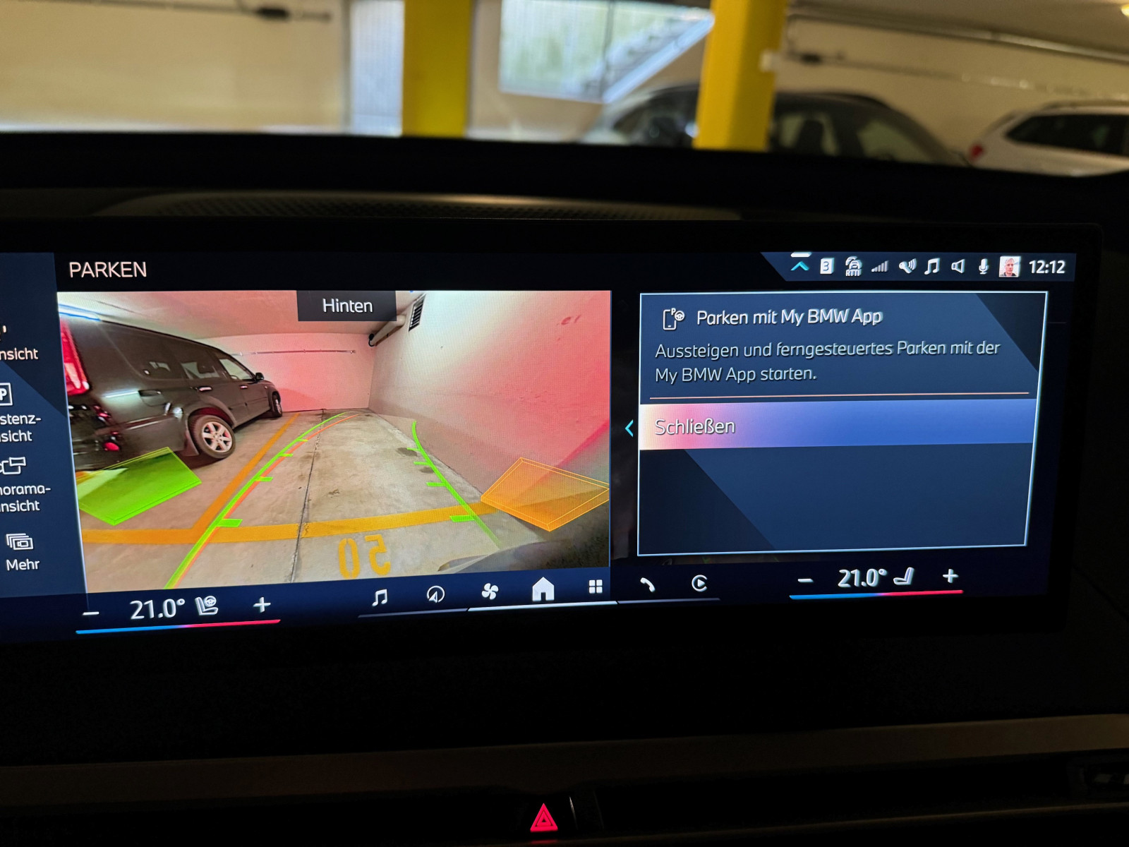 Parking Assistant Professional - Steuerung via App