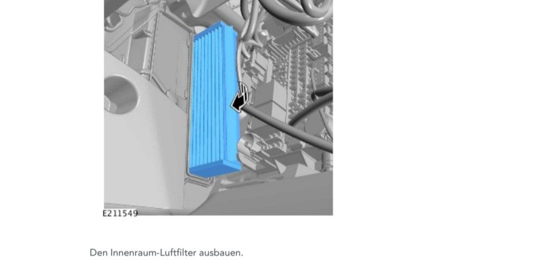 Evoque L551 Innenraumfilter