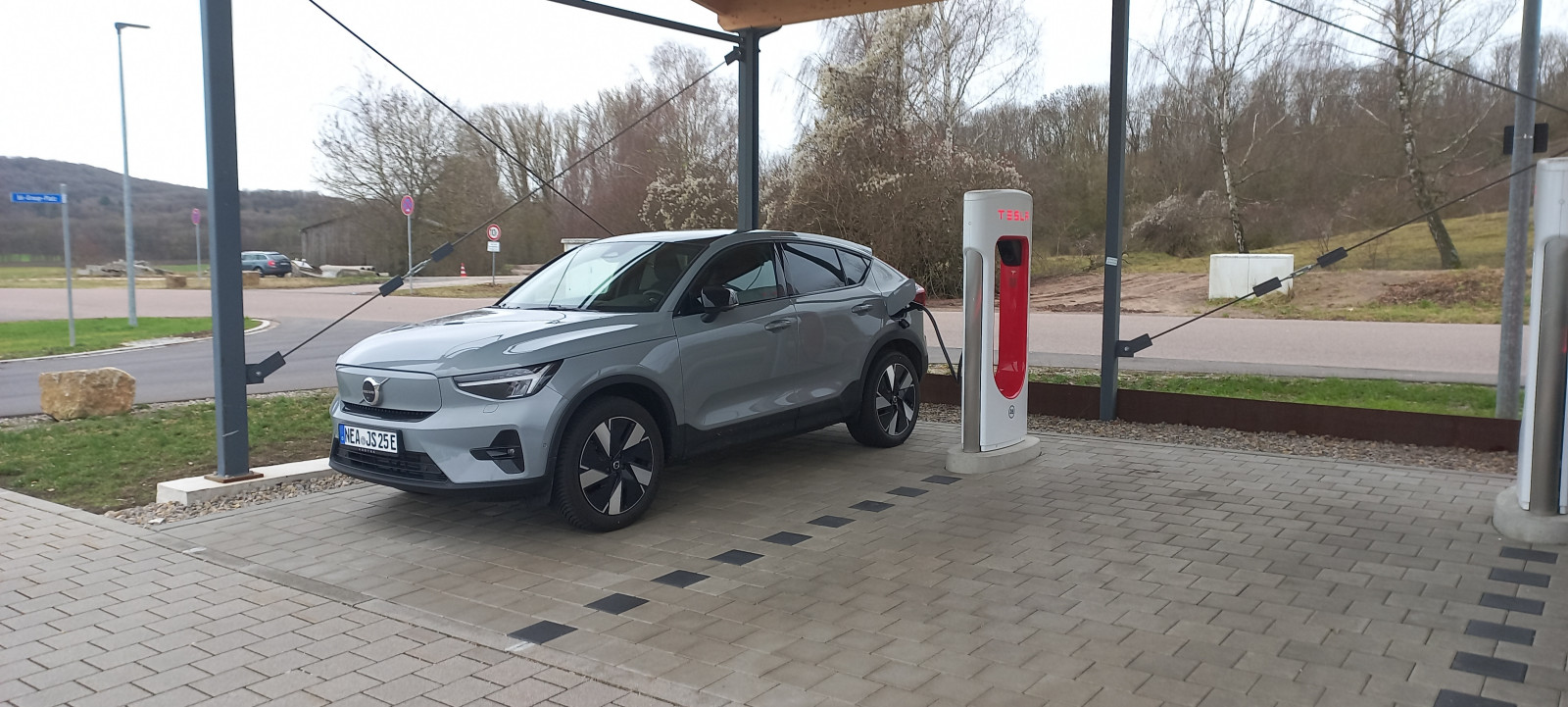 XC40 Recharge Pure, die allererste Fahrt...