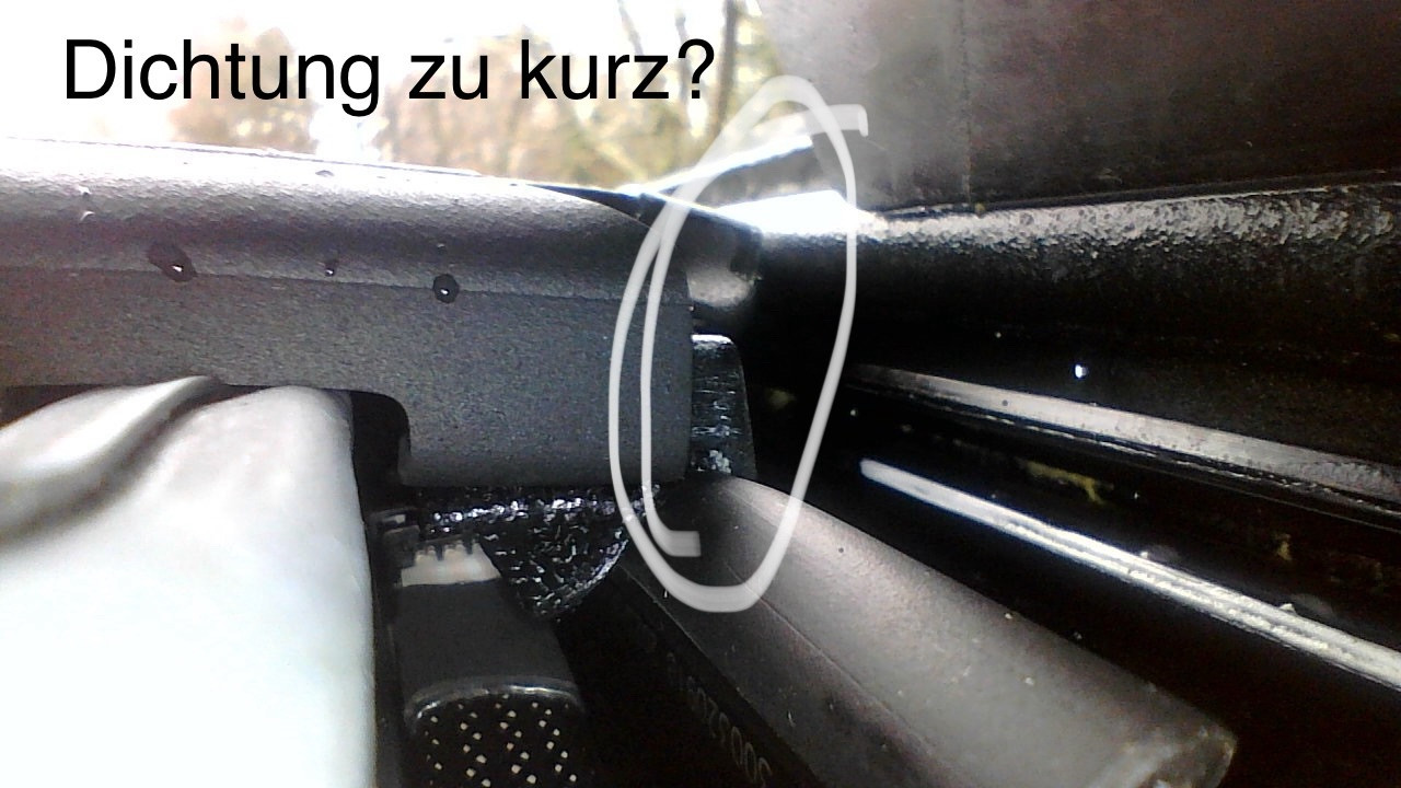 Panorama Dach undicht