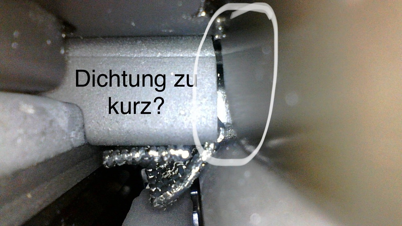 Panorama Dach undicht