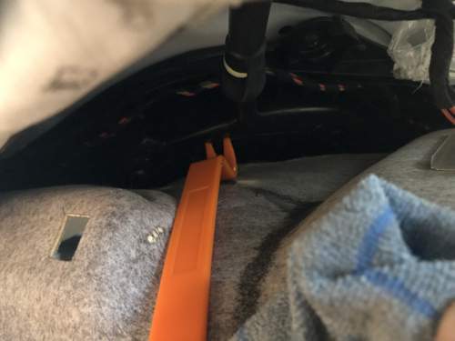 Soll die Stelle maskieren wo es tropft