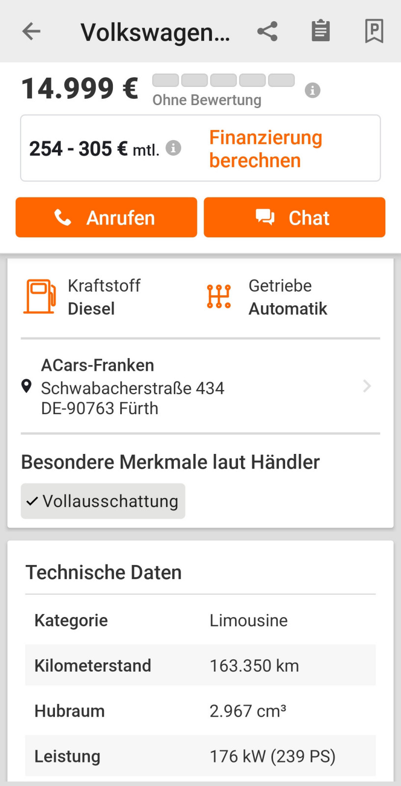 Kaufberatung für den Phaeton gewünscht? Gerne, hier ist der Sammelthread!