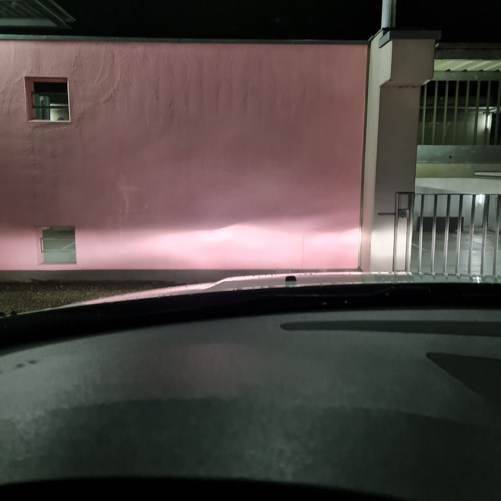 Lichtbild nach "Pi mal Daumen" eingestellt