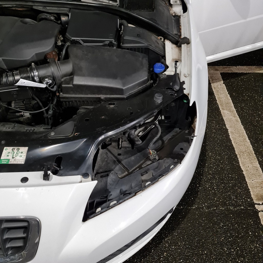 Uns raus ist der Scheinwerfer