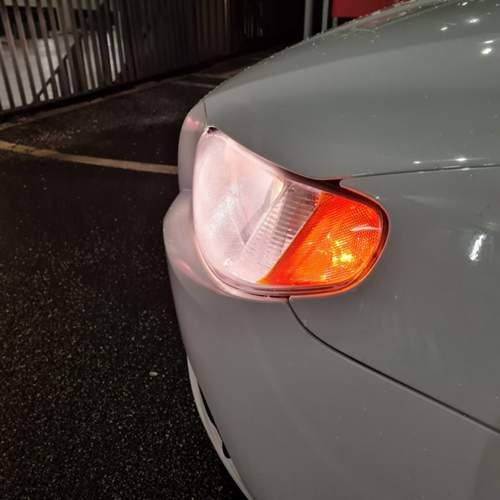 Viel Streulicht im Plastik