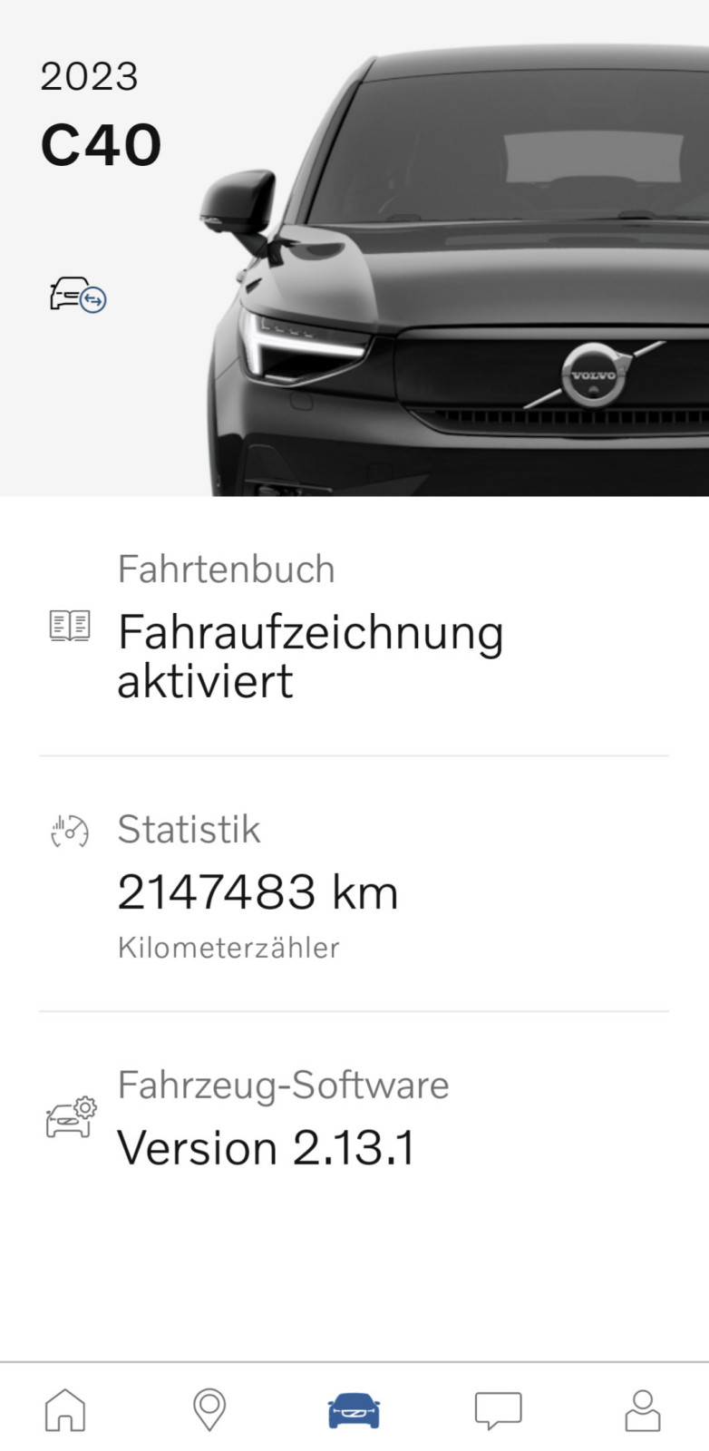 Volvo Cars App - Funktionen