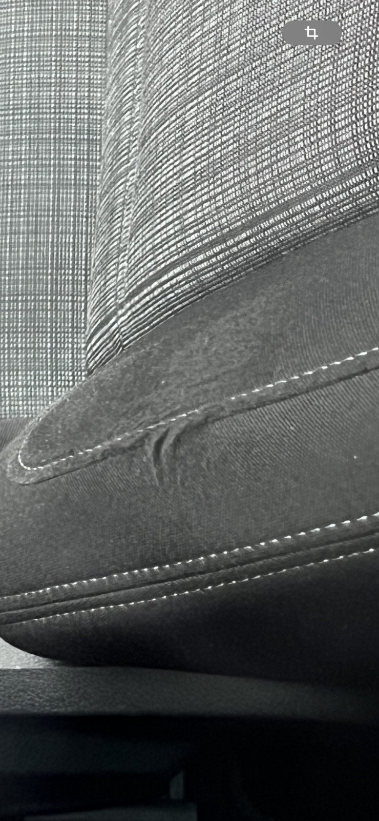 Passat Business Edition Stoffsitze polster aufgeribbelt