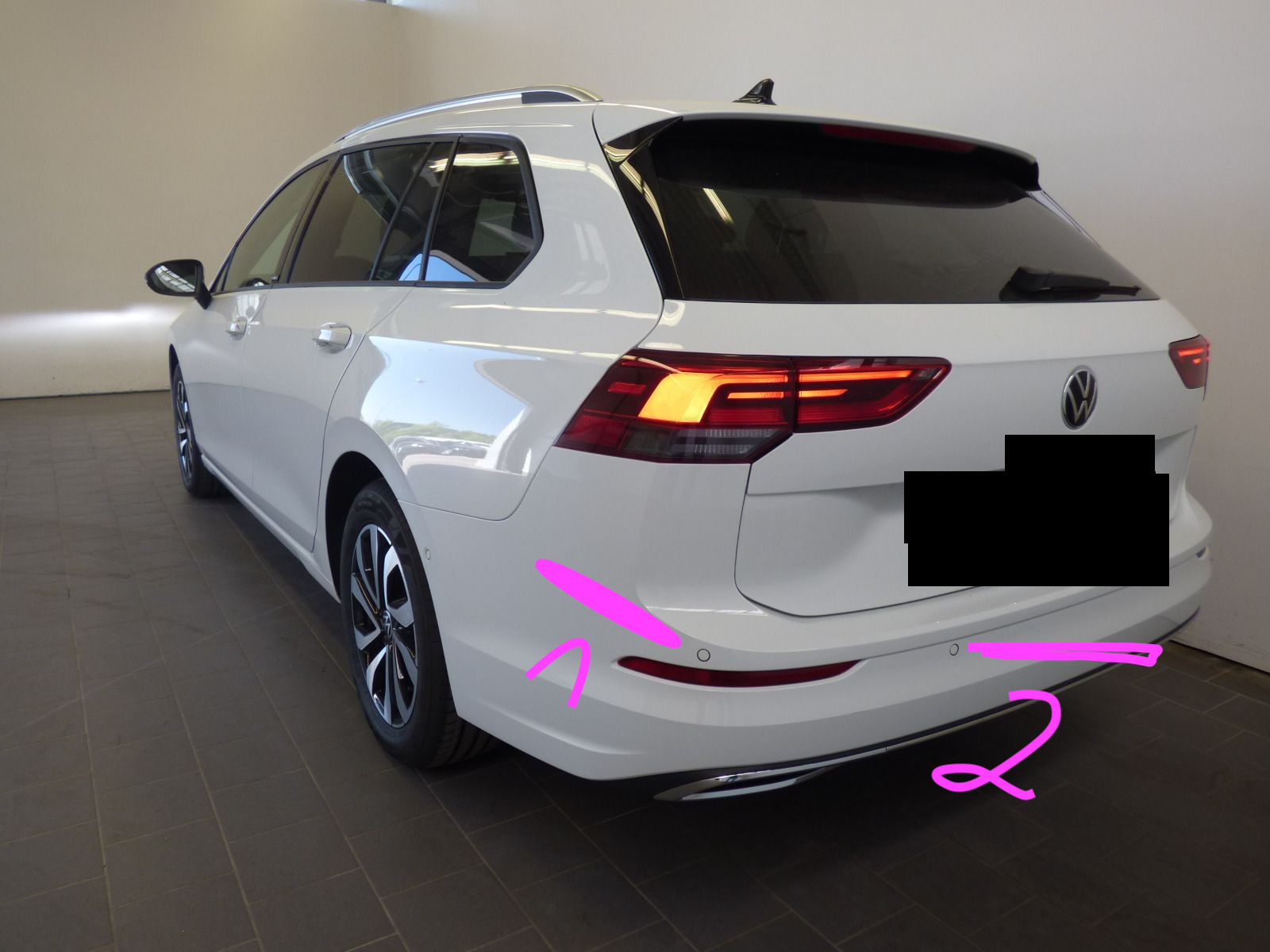 Side assist Fehler wo ist der Sensor?