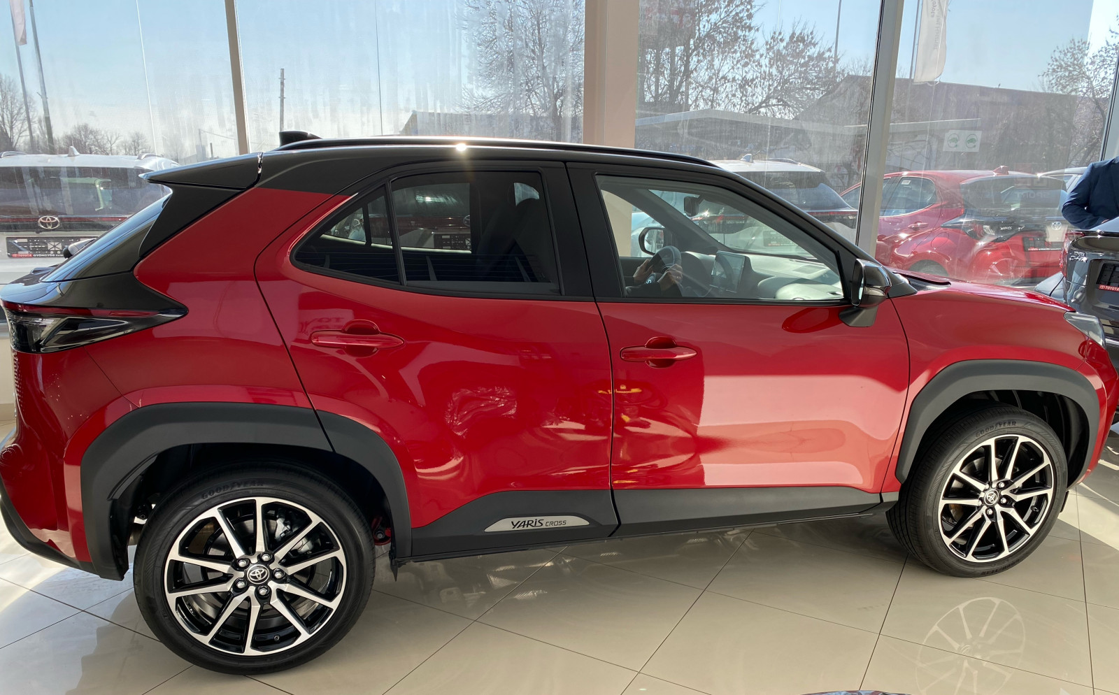 Starterbatterie Pluspol