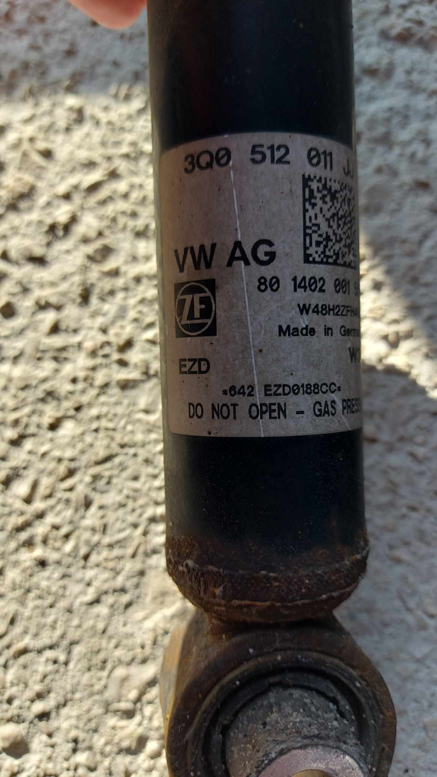 Neue stoßdämpfer-Fahrwerk hart