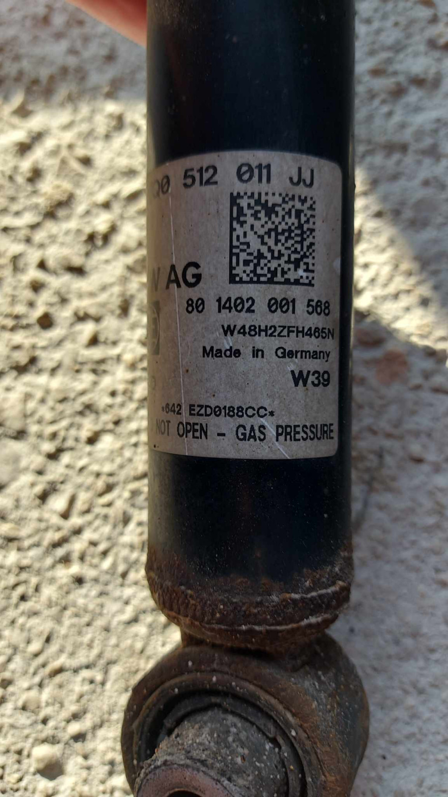 Neue stoßdämpfer-Fahrwerk hart