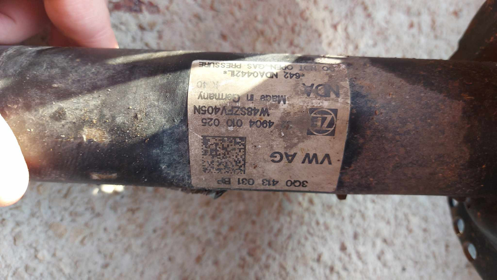 Neue stoßdämpfer-Fahrwerk hart