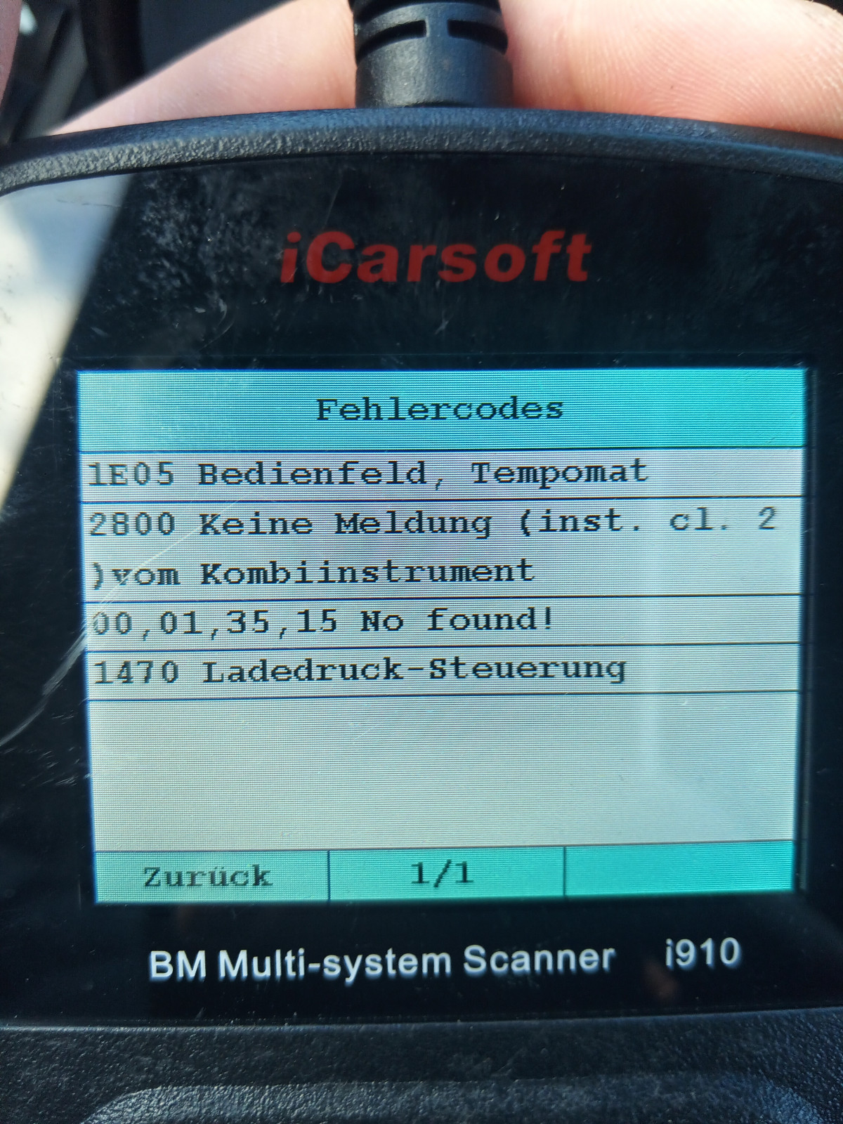 530D gekauft, bereits auf der Heimfahrt Probleme