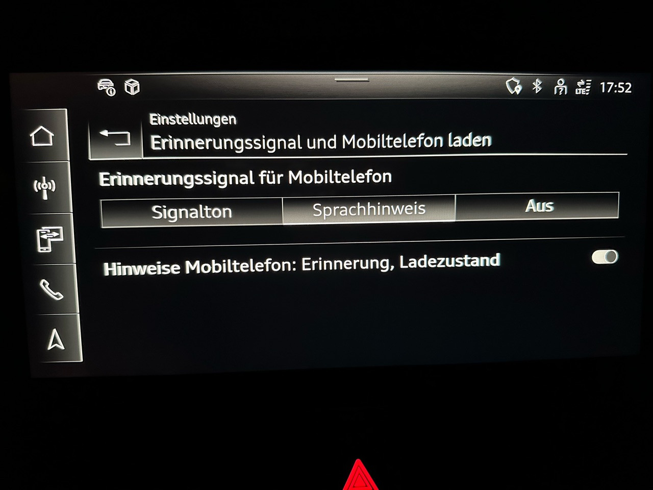 Induktives laden funktioniert nicht