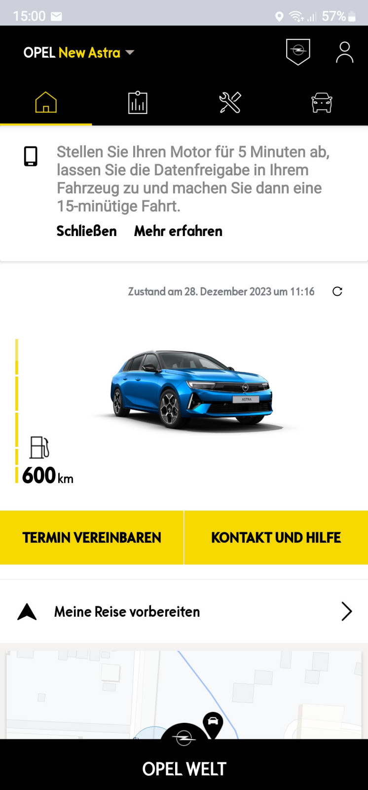 MyOpel Remote Control